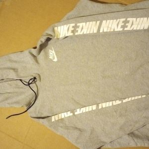 Nike large Gray hoodie